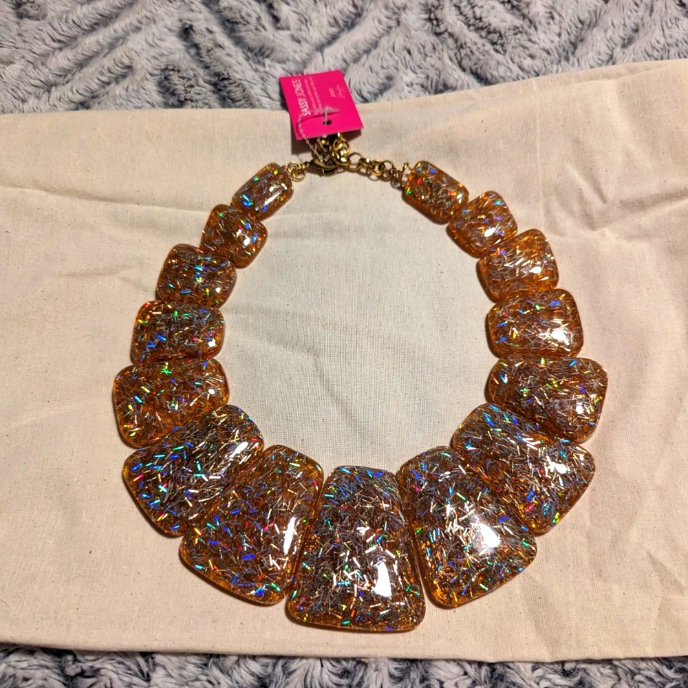 Sassy Jones Olivia Bib Gold Statement Necklace